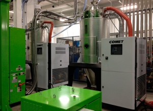 Two of four SDD-400 to 700-Dryers