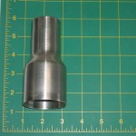 48520: Stainless Steel 2" IO x 1.5" OD Reducer