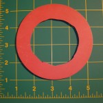 TV-A7-129: Red Silicone Gasket (E-Series, EV-Series)