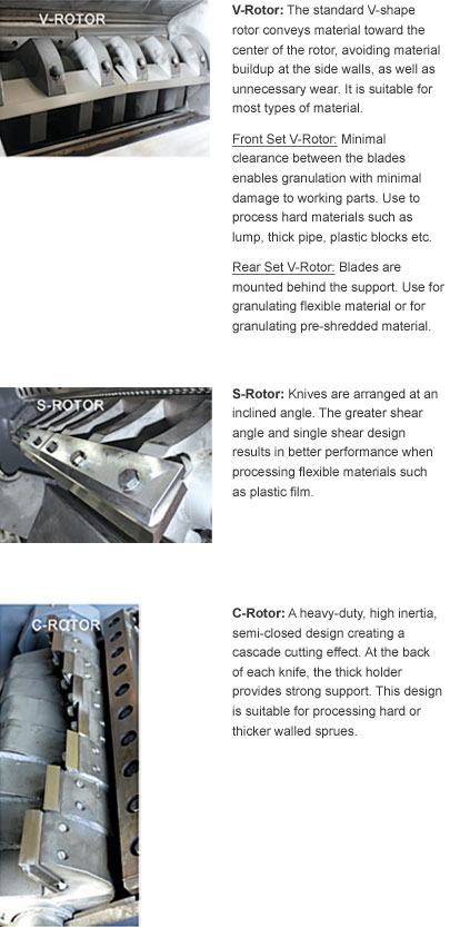 CG-SP Single Pass Granulator