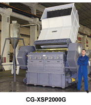 CG-XSP Heavy Duty, Single Pass Granulator