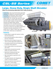 Single Shaft Shredder XSSS-850