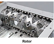 CSS-SS Small to Medium Single Shaft Shredder