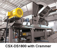 CSX-DS Extreme Duty, Dual Shaft Shredder