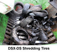 CSX-DS Extreme Duty, Dual Shaft Shredder