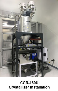 CCR-160U Crystallizer Installation