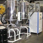 HCD-180 Honeycomb Dryer with 2 CDH-200 Drying Hoppers