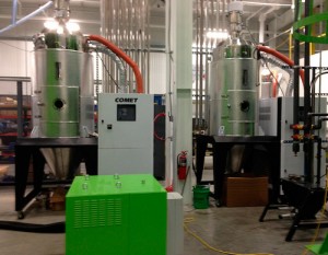 Two of four SDD-400 to 700-Dryers